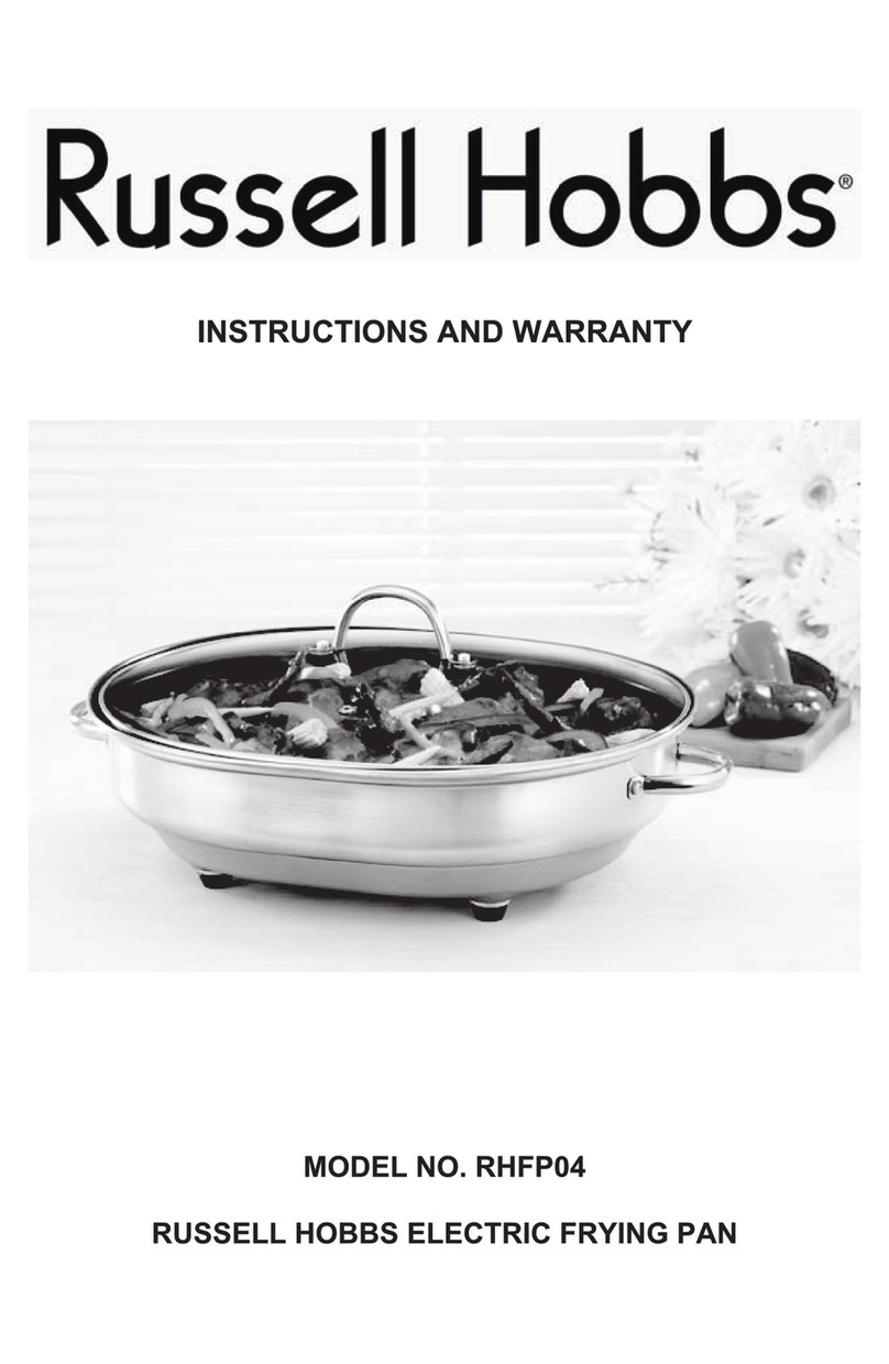 Russell Hobbs RHFP04 Installation guide