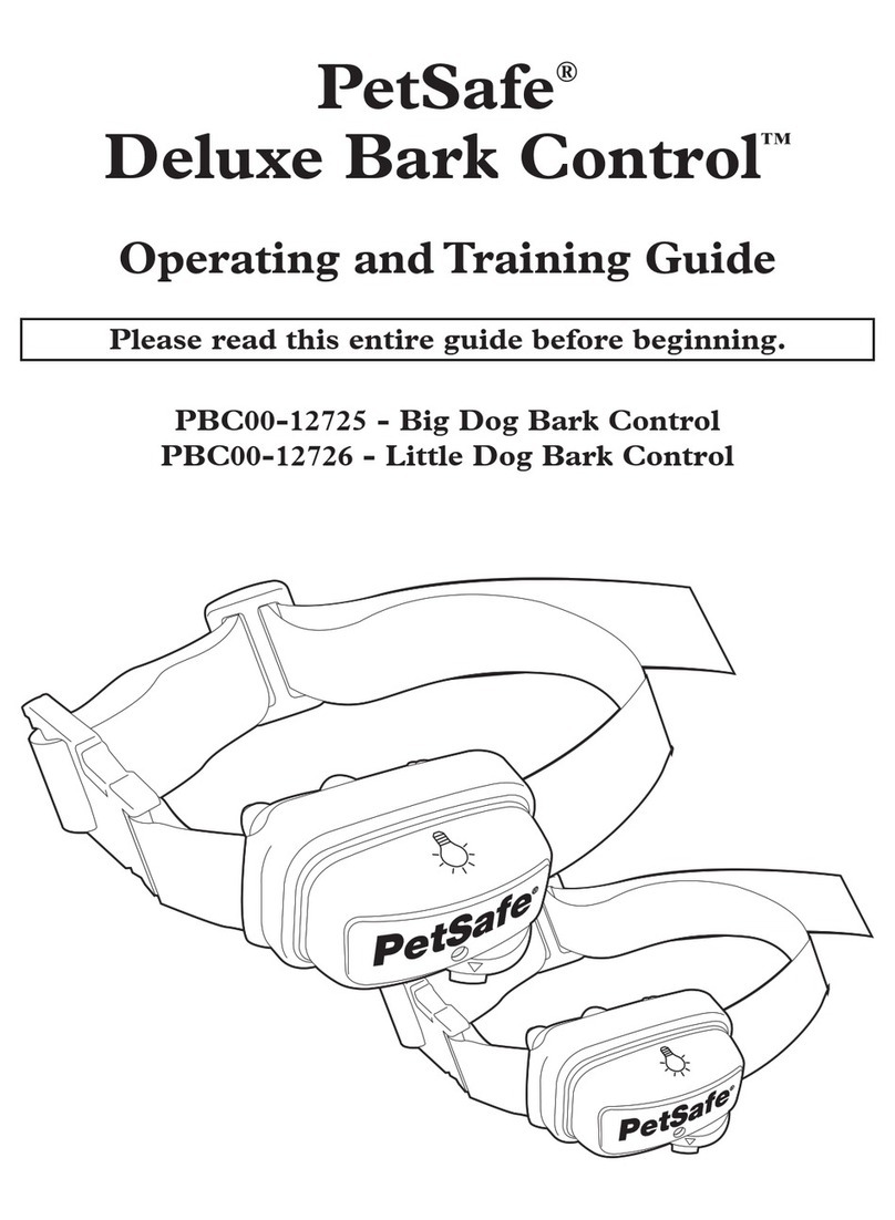 Petsafe Deluxe Bark Control PBC00-12725 Setup guide Petsafe Deluxe Bark Control PBC00-12725 Setup guide