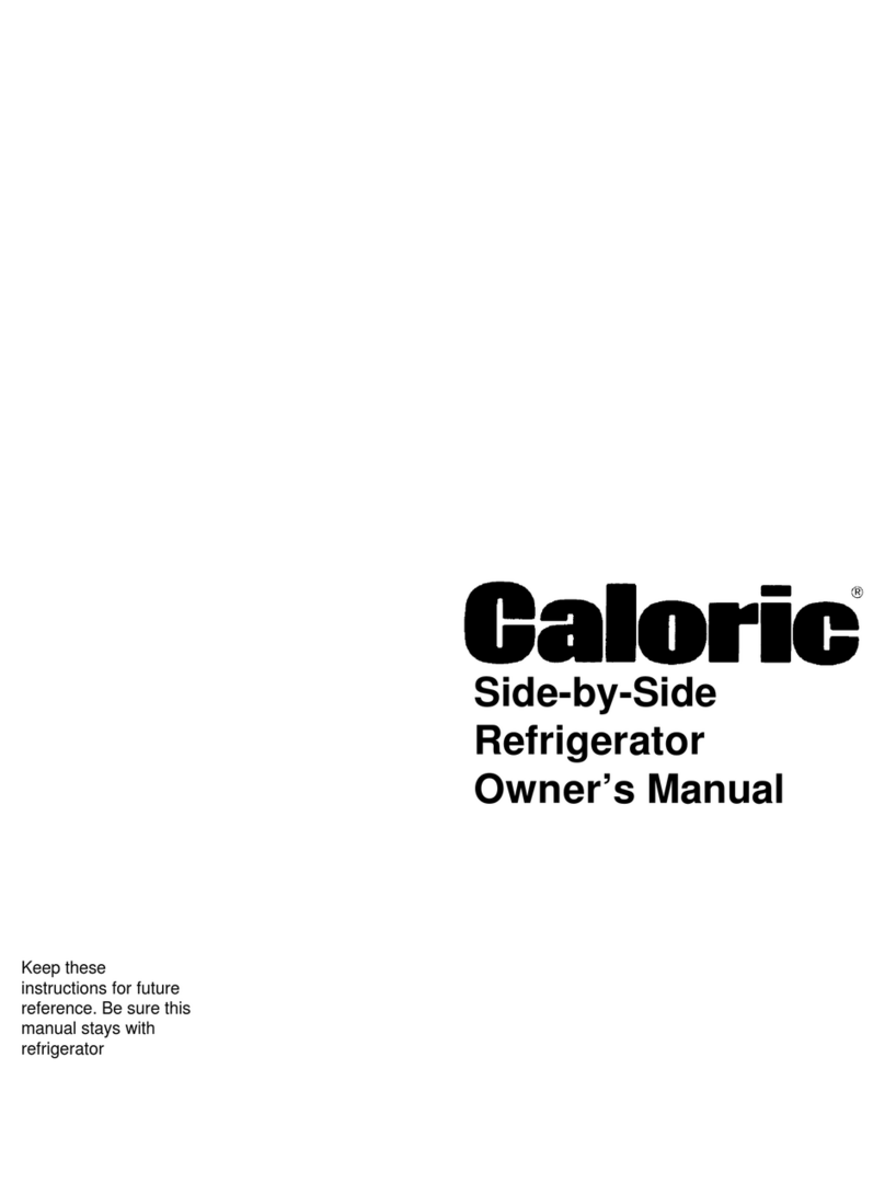 Amana Caloric User manual