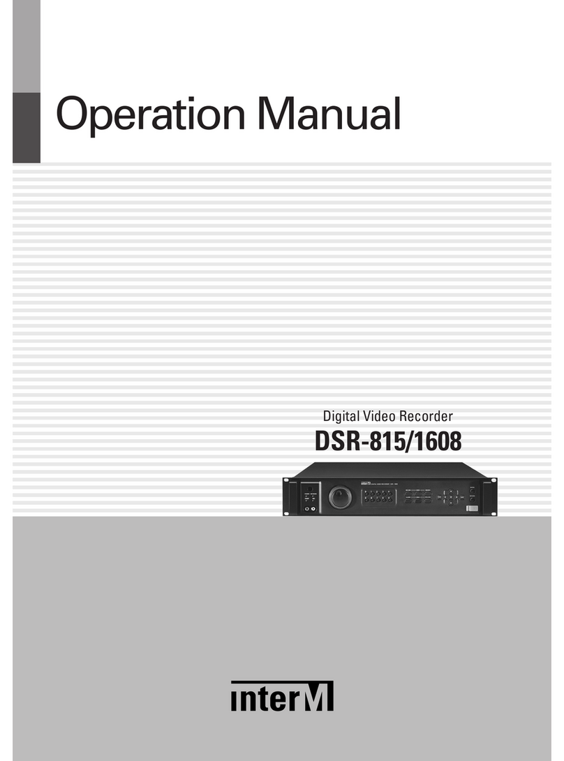 Inter-m DSR-815 Operation manual