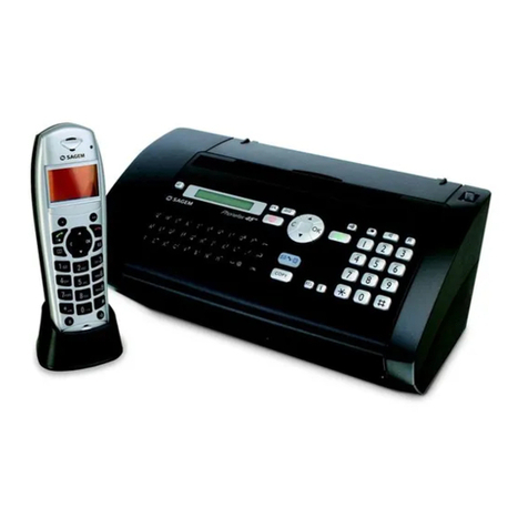 Sagem Phonefax 40 User manual