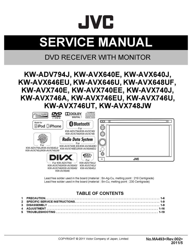 JVC KW-ADV794J User manual