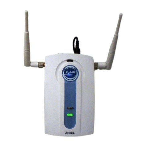 ZyXEL Communications ZyAIR Wireless Gateway Series user guide