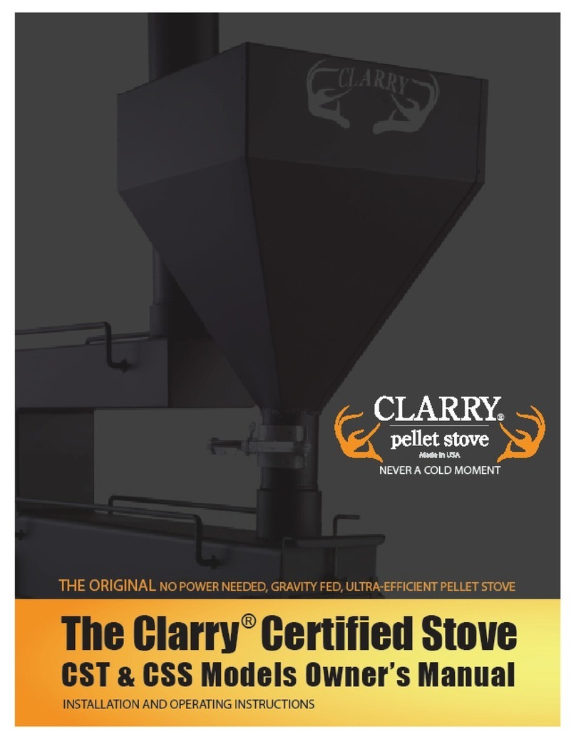Clarry CST owner's manual