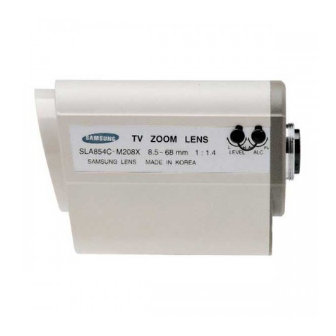 Samsung SLA 854C M208X instruction manual