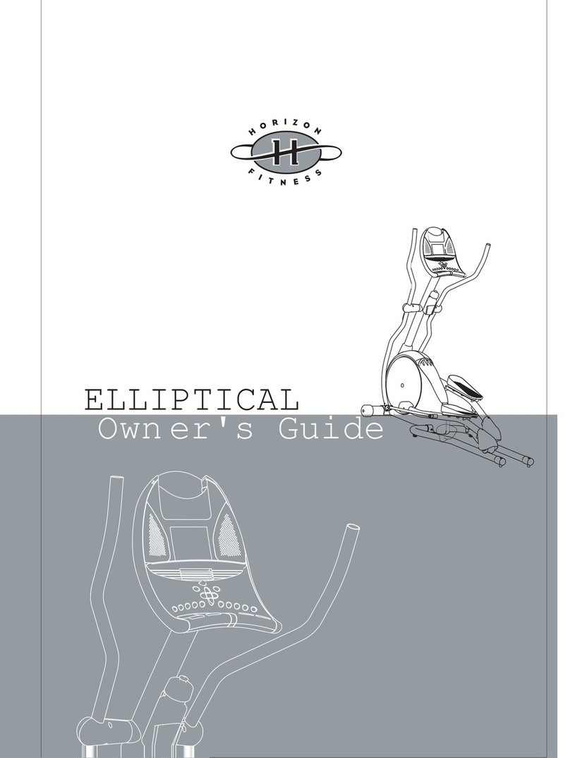 Horizon Fitness Core Series owner's guide