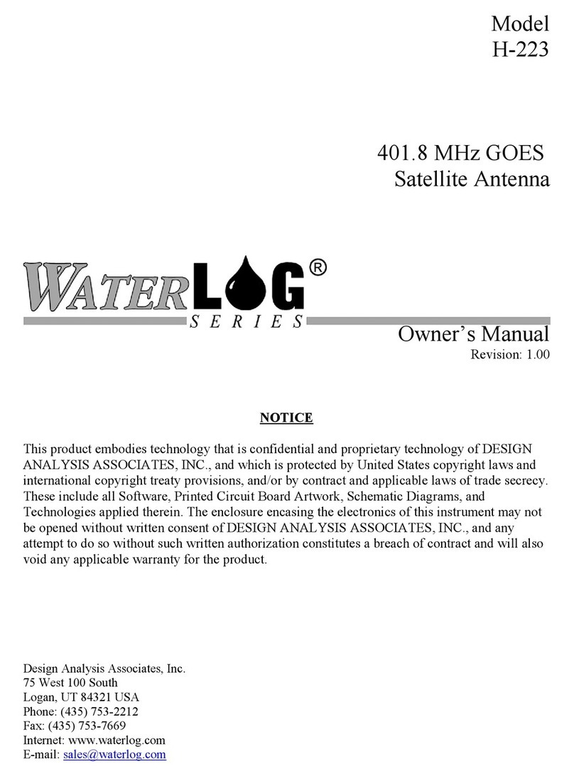 WaterLOG H-223 owner's manual