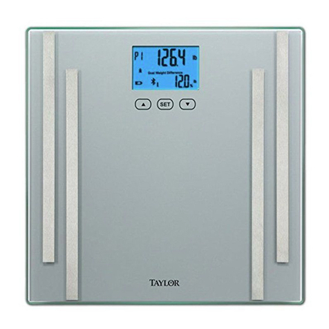 HoMedics Smart ScaleSC-902 Instruction manual and  warranty information