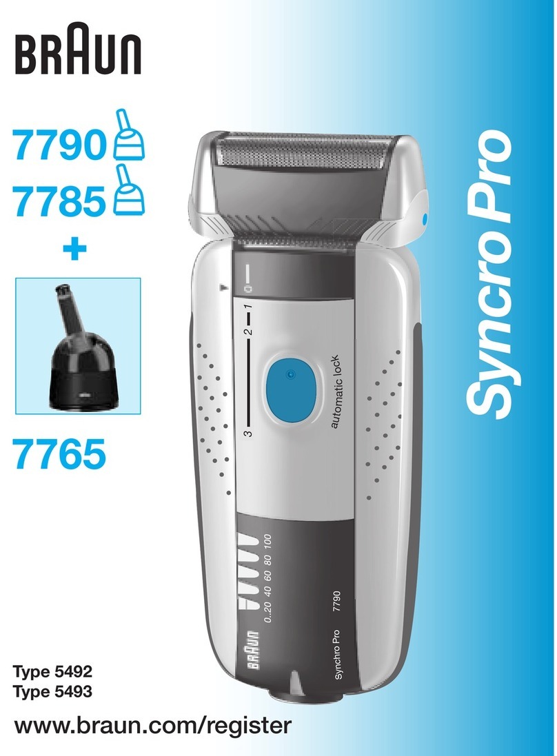 Braun SyncroPro 7790 User manual