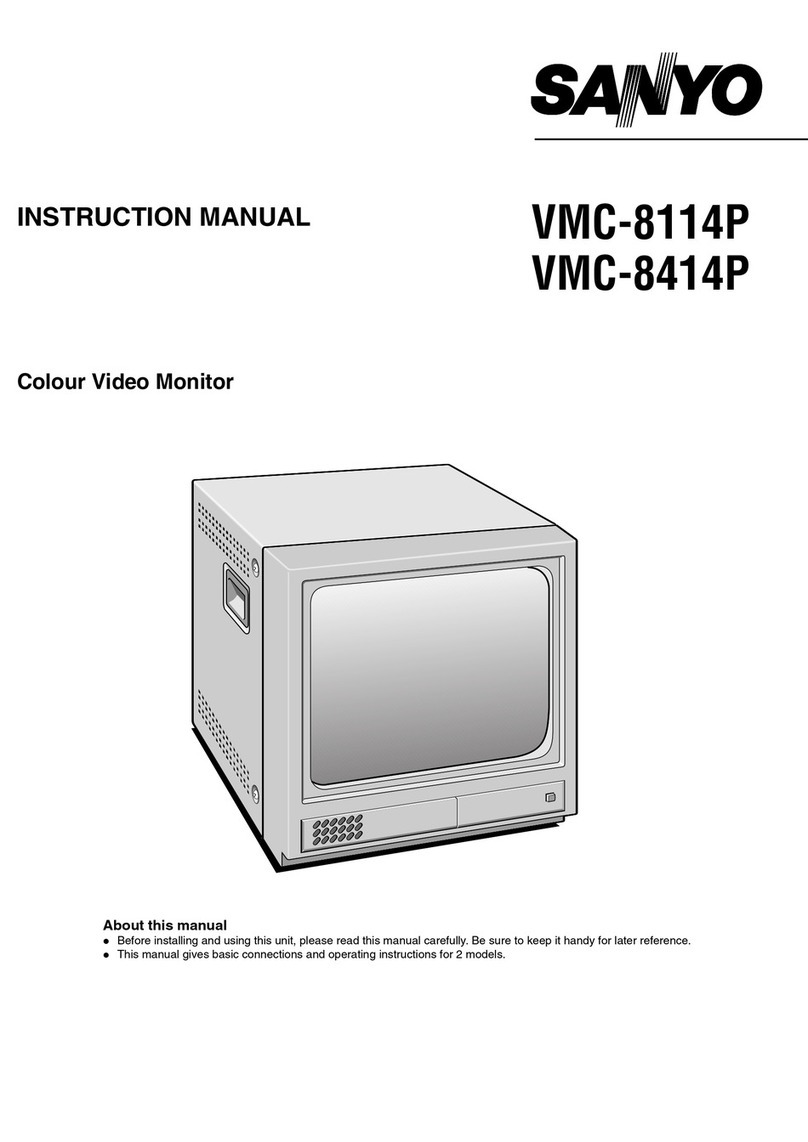 Sanyo VMC-8114P User manual