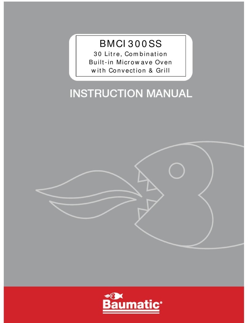 Baumatic BMCI300SS instruction manual