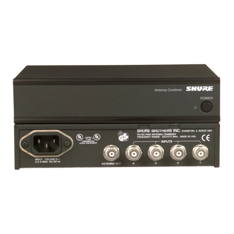 Shure PA760 user guide
