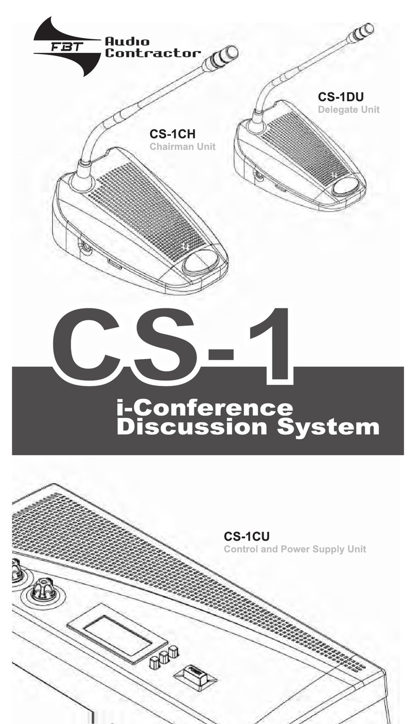 Audio Contractor CS-1CH user manual