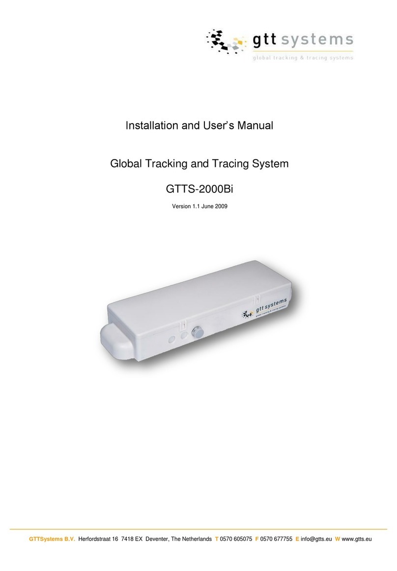 gtt systems GTTS-2000Bi Installation and user manual