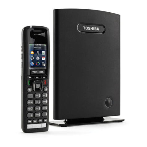 Toshiba IP 4100-DECT user guide