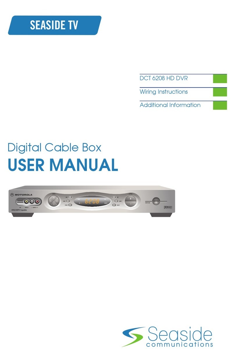 Seaside Communications DCT 6208 user manual Seaside Communications DCT 6208 user manual