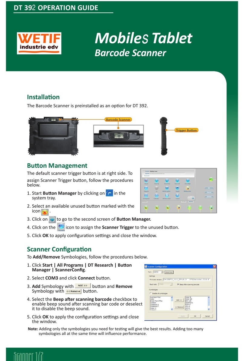 Wetif DT 392 User manual