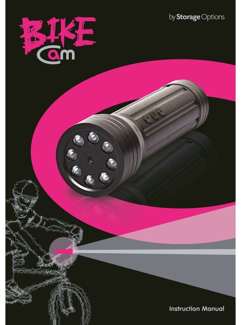 Storage Options bike Cam instruction manual