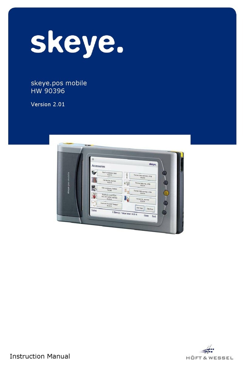 Hoft & Wessel pos mobile instruction manual