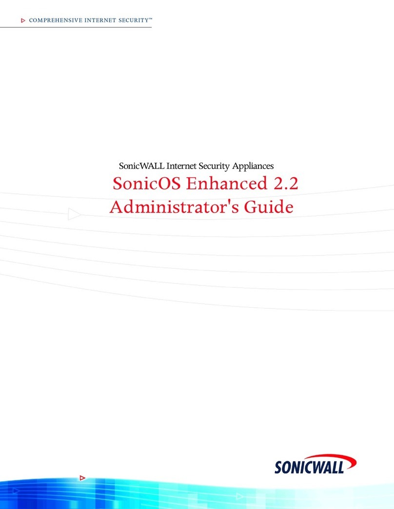 SonicWALL SonicOS Enhanced 2.2 Service manual