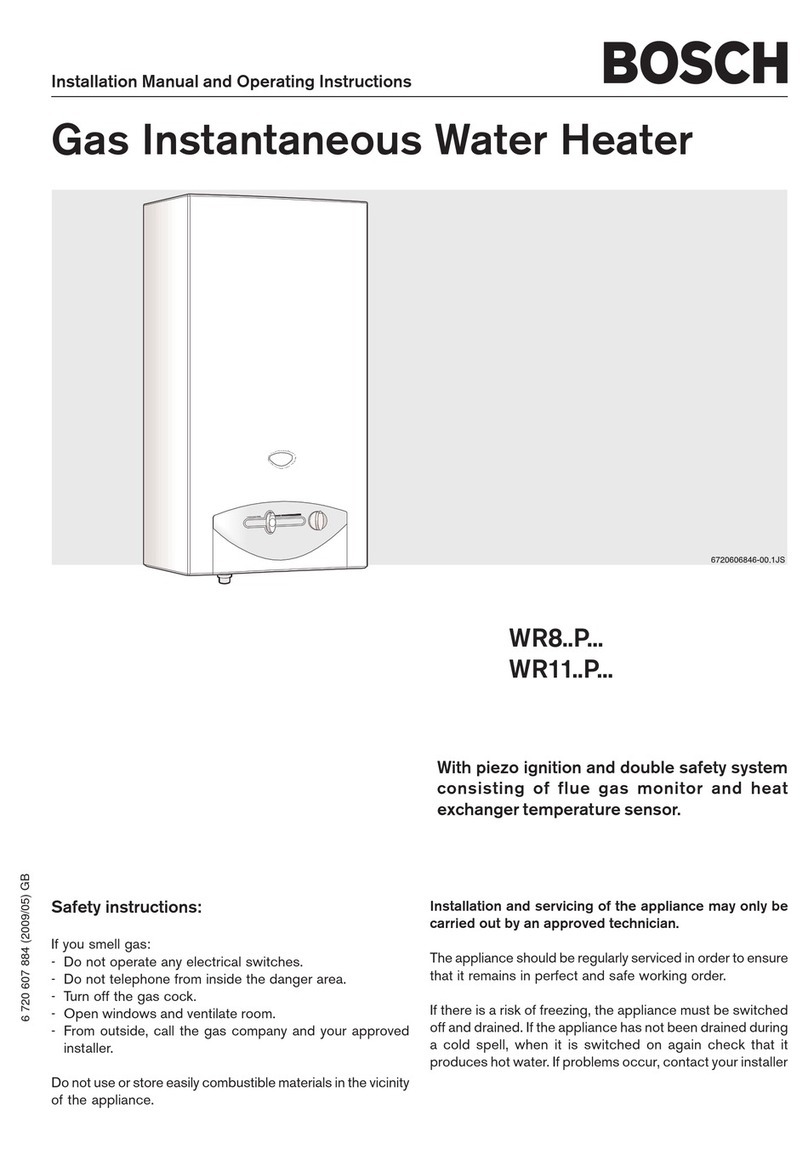 Bosch WR8 series Technical Document