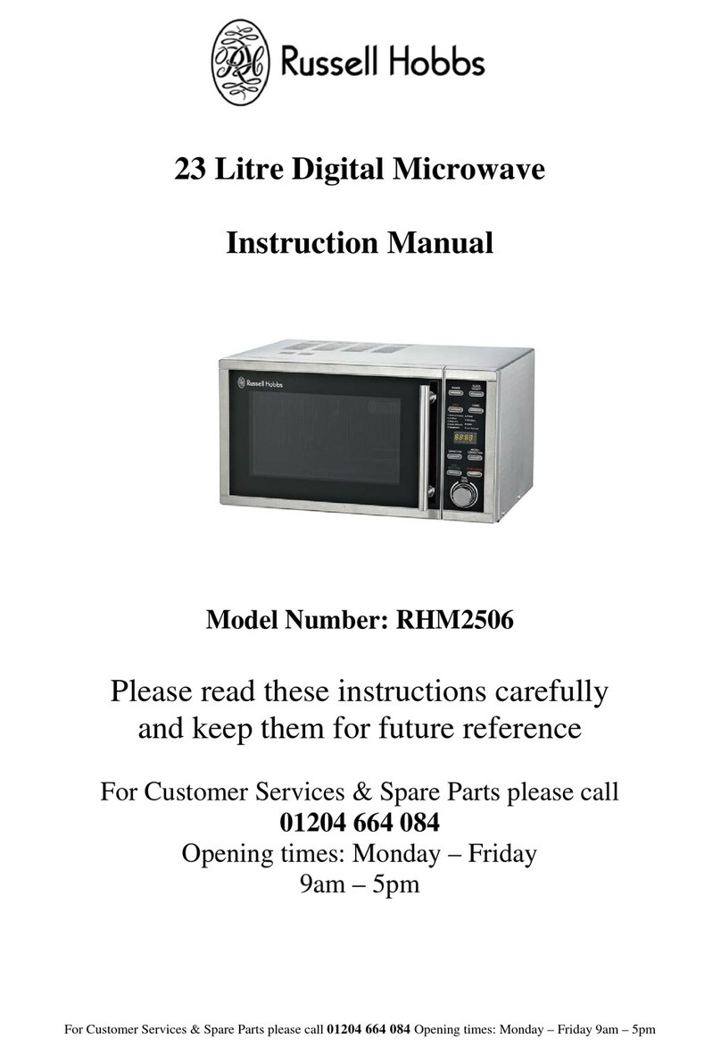 Russell Hobbs RHM2506 instruction manual