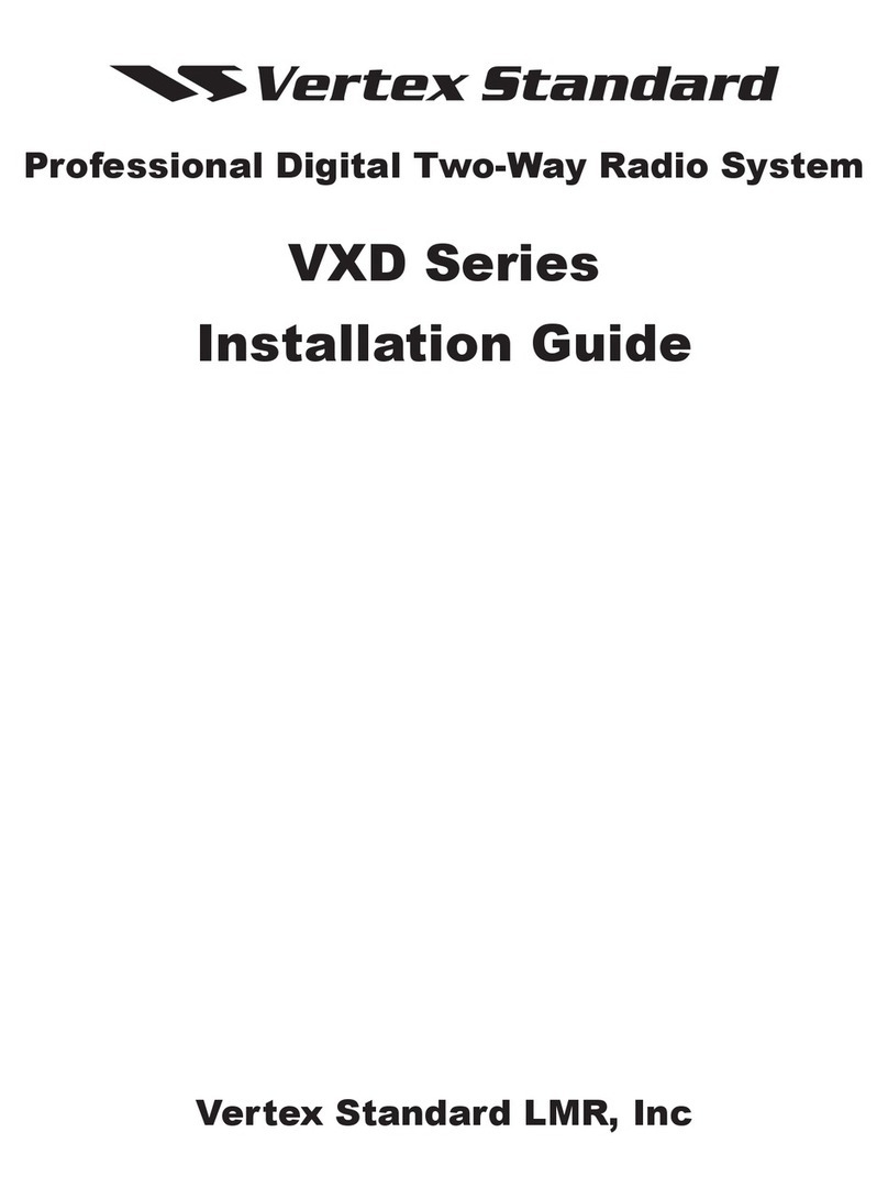 Vertex Standard VXD Series User manual