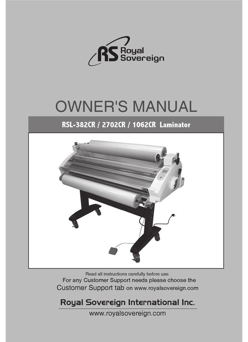 Royal Sovereign RSL-382CR User manual
