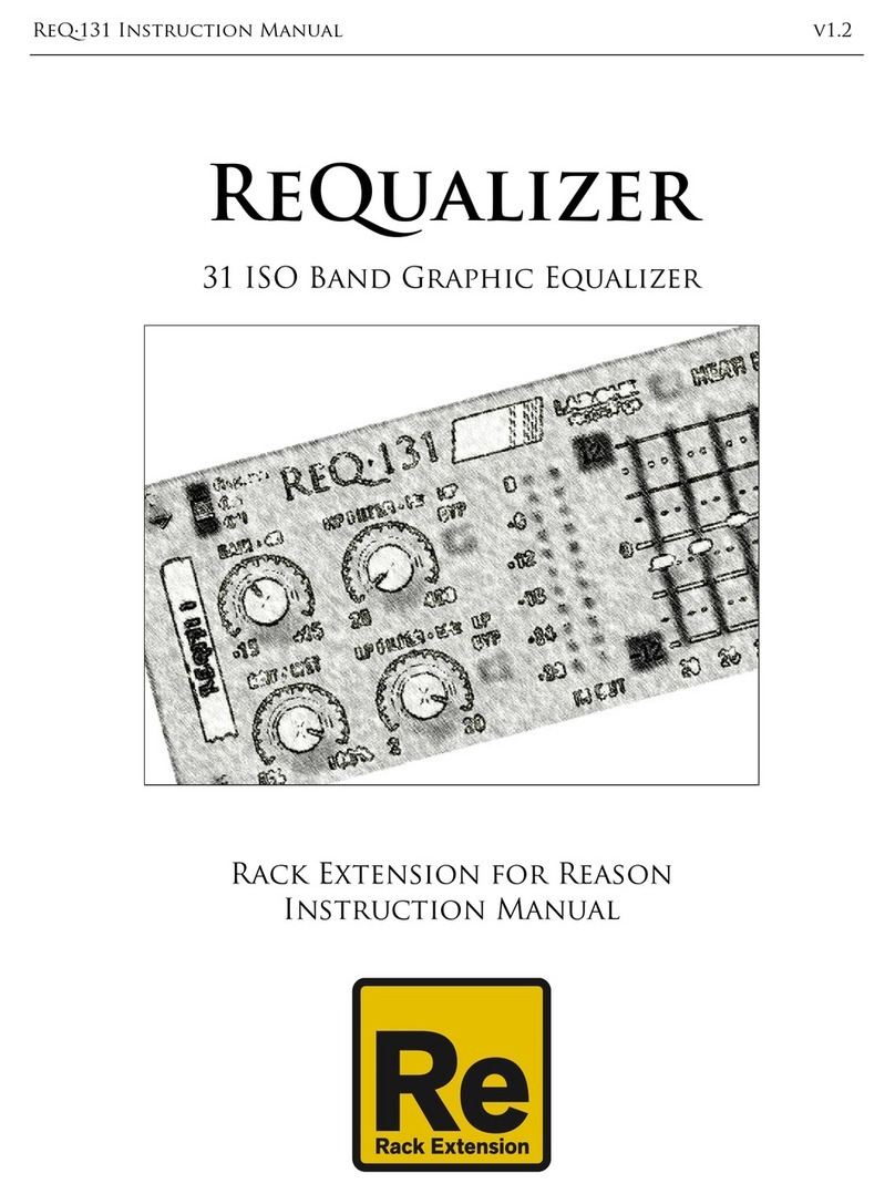 Lab:One Recordings ReQ 131 instruction manual