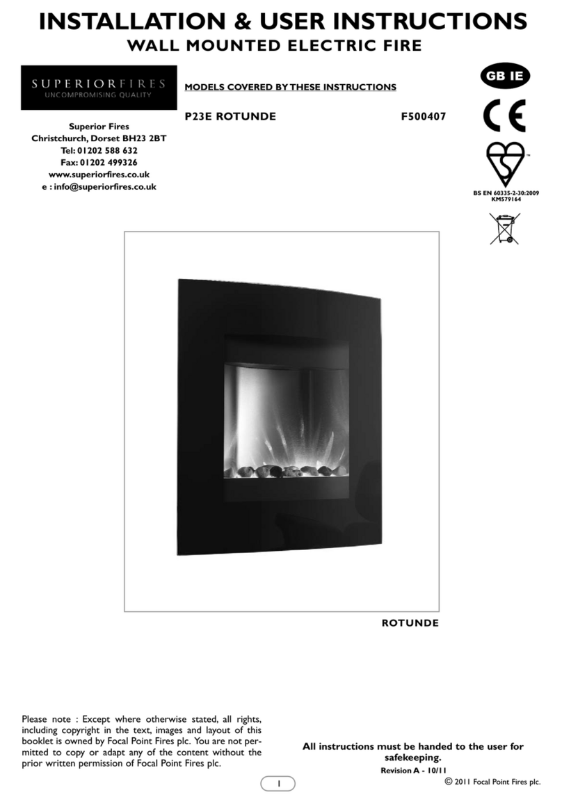 superior fires P23E Rotunde Guide