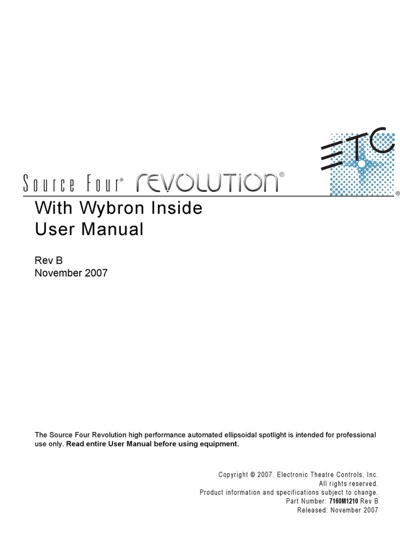 ETC Source Four Revolution user manual