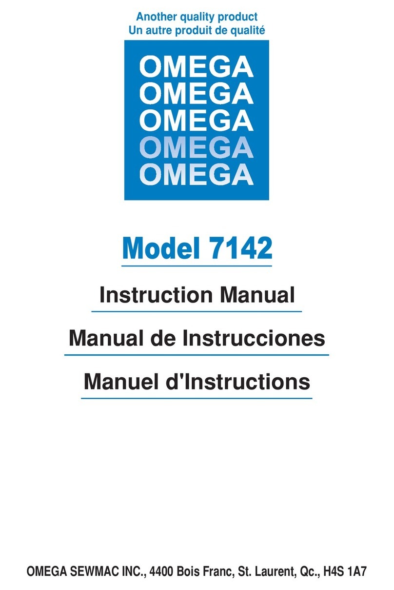 Omega 7142 instruction manual