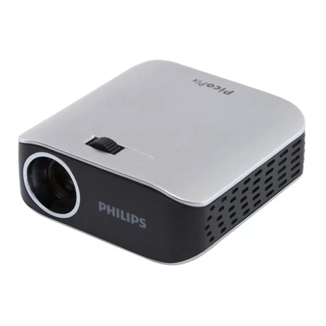 Philips PicoPix PPX2055 User manual Philips PicoPix PPX2055 User manual