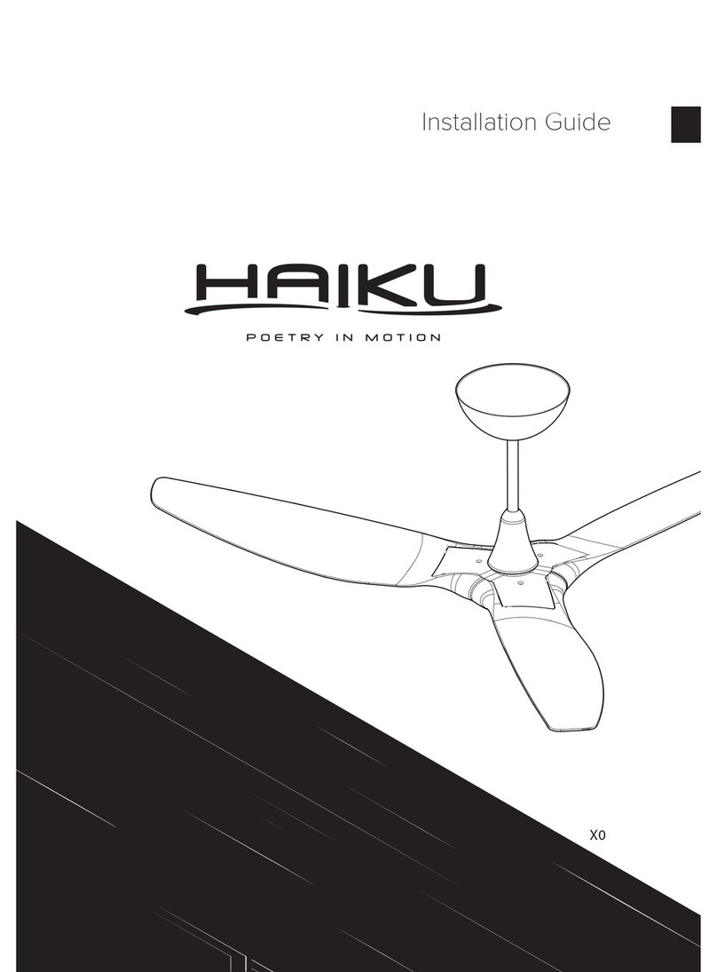 Haiku K3150-X0 installation guide