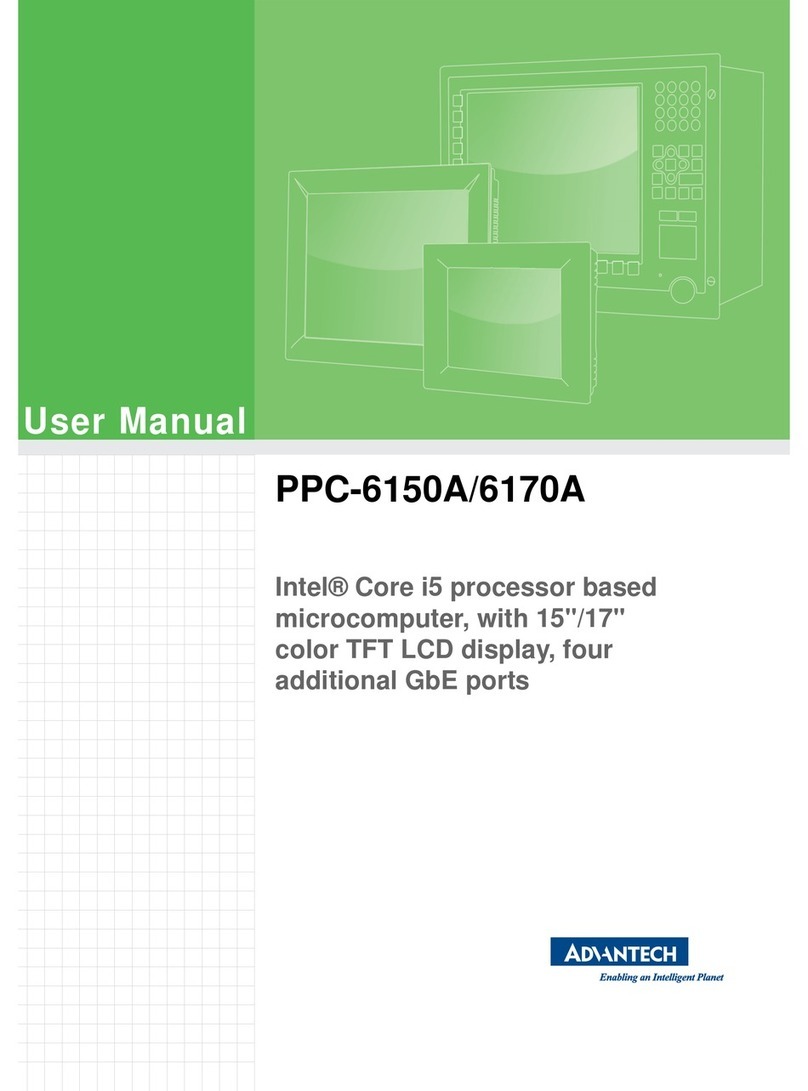 Advantech PPC-6150A User manual