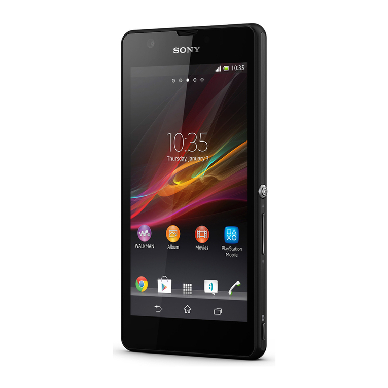 Sony Xperia ZR C5502 User manual