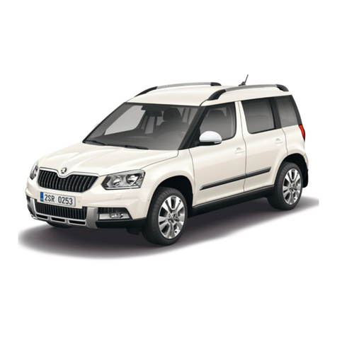 Skoda 2009 Yeti User manual