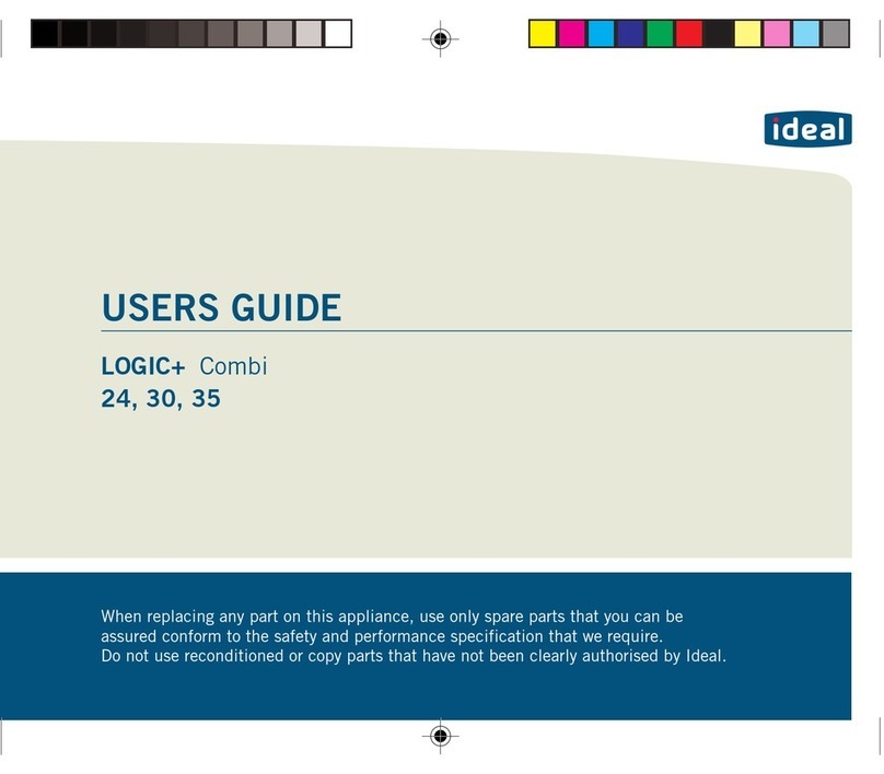 IDEAL LOGIC+ Combi 24 User manual