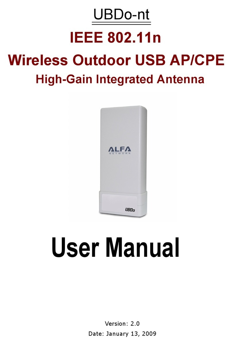 Alfa Network UBDo-nt user manual Alfa Network UBDo-nt user manual