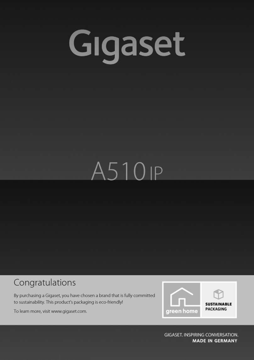Gigaset A510 IP User manual