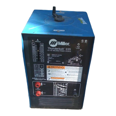 Miller Thunderbolt 225 User manual