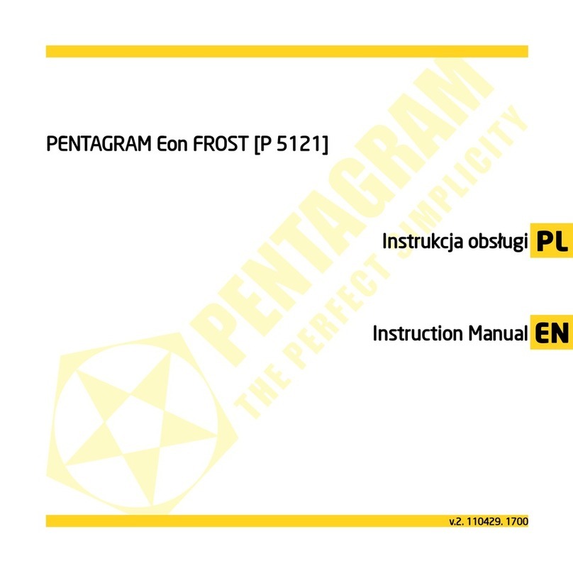 Pentagram Eon FROST P 5121 User manual