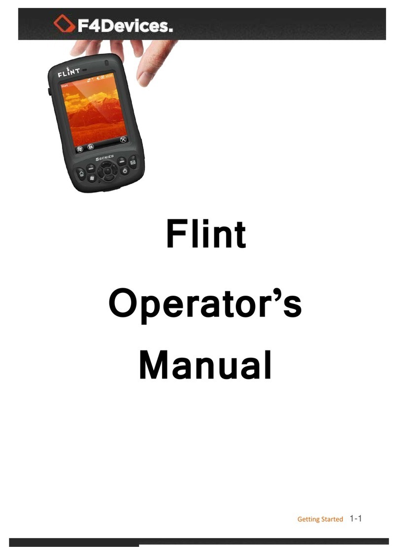 F4Devices Flint Operator's manual F4Devices Flint Operator's manual