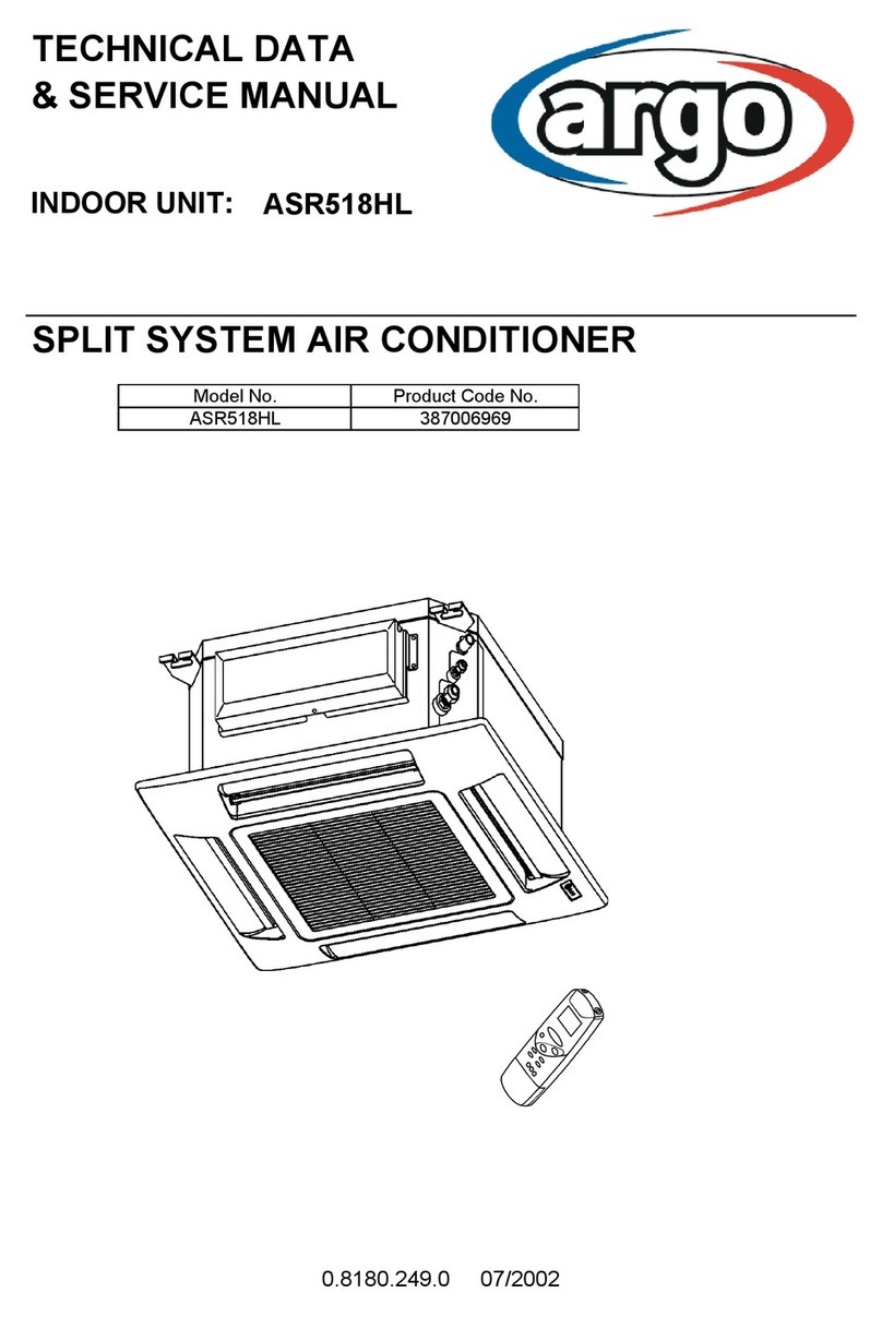 Argo ASR518HL Technical data & service manual
