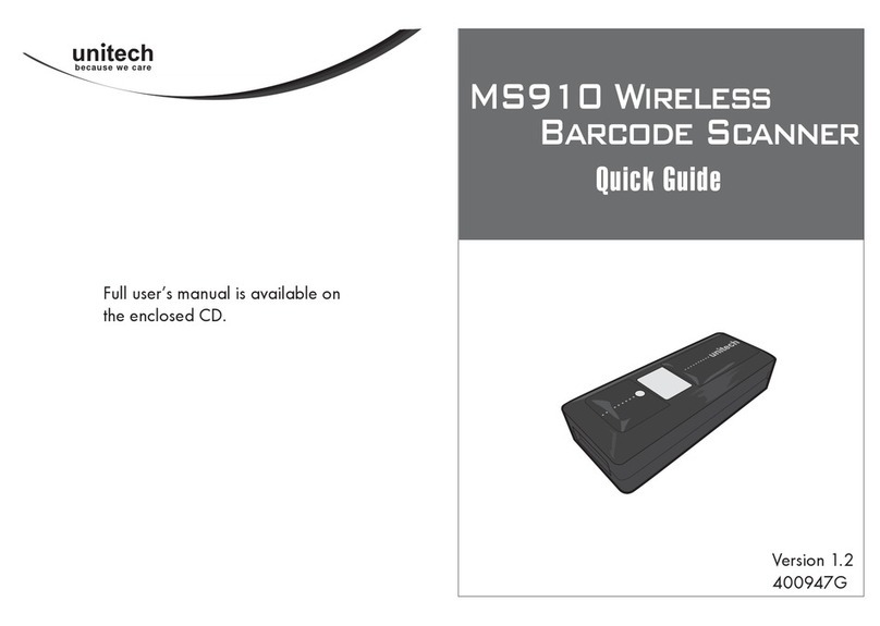 Unitech MS910 User manual