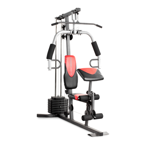 Weider WESY1938.1 user manual