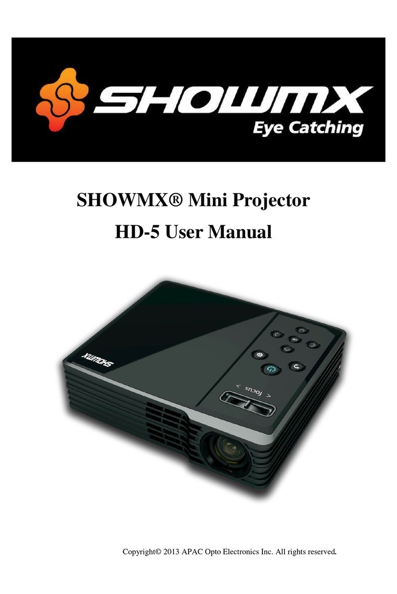 APAC Opto Electronics SHOWMX HD-5 user manual