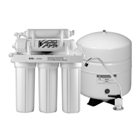 Watts GTS450S Instruction manual