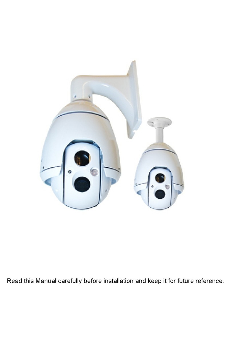 E-line IR PTZ Dome Camera Operation manual