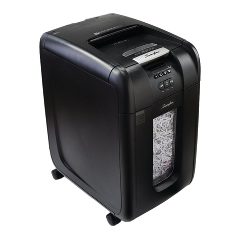 Swingline STACK-AND-SHRED 300X Instruction Manual